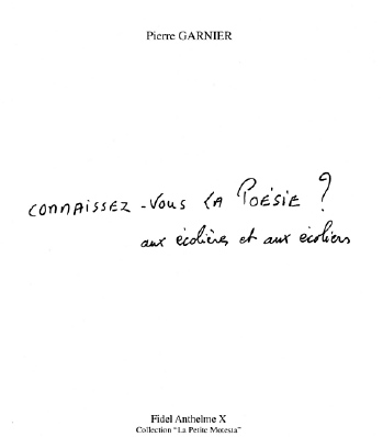 La Poesie