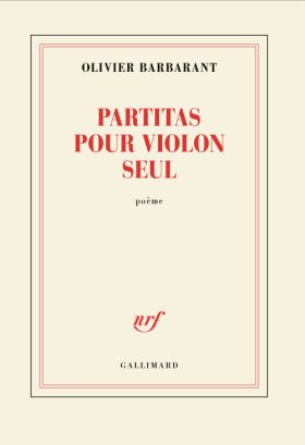 Olivier Barbarant, Partitas pour un violon seul