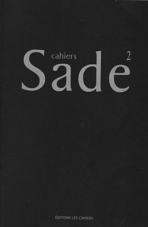 faire rire Hitler, in Cahiers Sade n° 2, de Christophe Stolowicki              