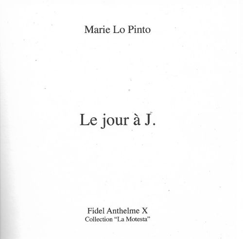 Le jour à J. de Marie Lo Pinto              