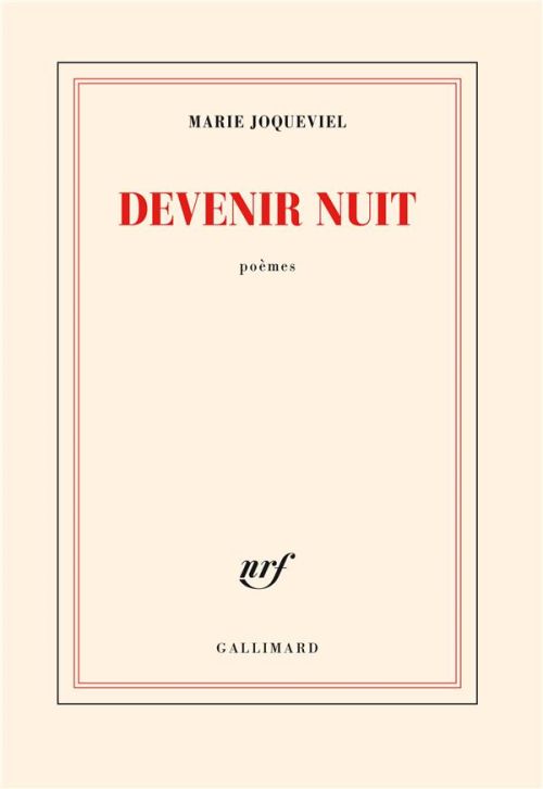 Marie Joqueviel, DEVENIR NUIT              